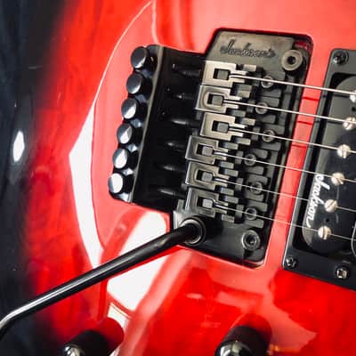 Jackson JS32 DKA-M Dinky Transparent Redburst image 4