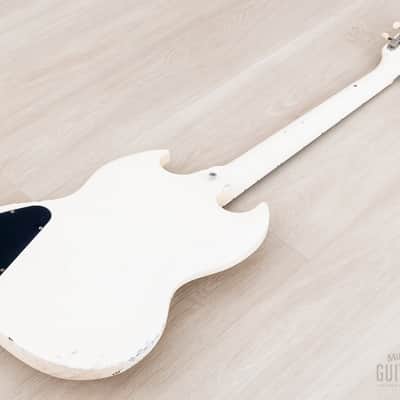 1967 Gibson SG Junior Vintage Guitar Polaris White w/ Case image 14