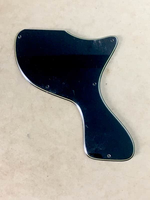 Vintage Gibson / Epiphone 1959 LP Junior? Electric Guitar Pickguard Black 3 Ply image 1