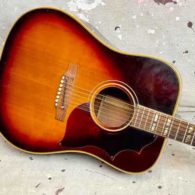 1968 Gibson SJ Southern Jumbo Vintage Guitar 1960's Player Project for Repair image 7