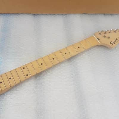 90's SQUIER by FENDER STRAT MAPLE NECK image 2