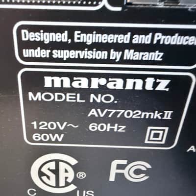 Marantz AV7702 - Black image 2