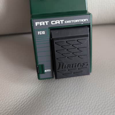 Ibanez FC10 Fat Cat distortion overdrive pedal rat rare with manual beautiful image 2