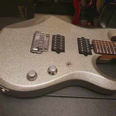 Music Man USA John Petrucci JP6 RARE Silver Sparkle Dream Theater G3 Signature Birdseye Neck Guitar image 12