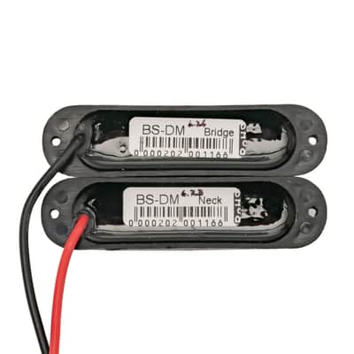 Unbranded - Mini Pickup Set - Set of 2 Black Mini Single Coil Pickups, 6.2k - x1049 - USED image 4
