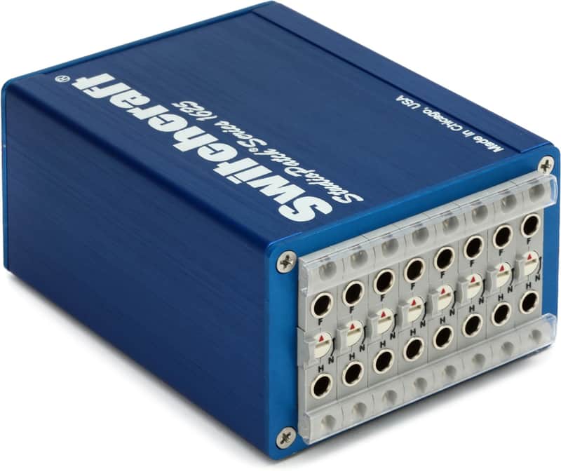Switchcraft Studio Patch 1625 16-point TT - DB25 Patchbay image 1