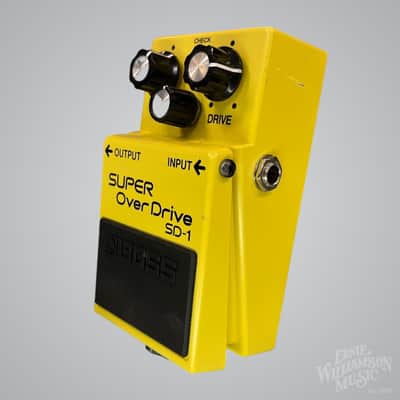 Boss SD-1 Super OverDrive (Silver Label) 1997 - Present - Yellow image 4