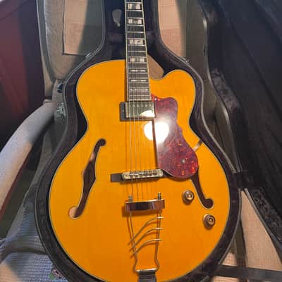Ibanez Pm2 AA PAT METHENY  ARCHTOP 2019 - Amber image 1