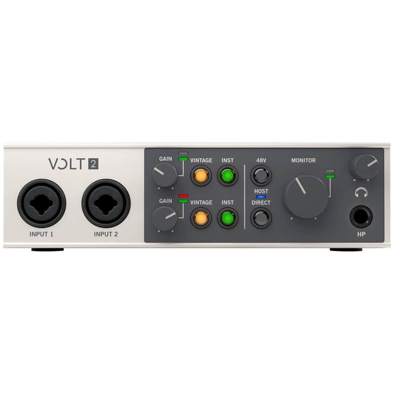 Universal Audio Volt 2 2-in/2-out USB 2.0 Audio Interface image 1