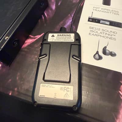 Shure PSM300 P3TR112GR 2018-2023 - Black image 12