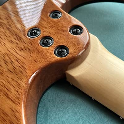 Schecter C-6 Pro FR Aurora Burst Ultra Burl image 8