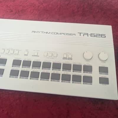 Roland TR-626 Rhythm Composer 1980s Drum Machine - White image 4