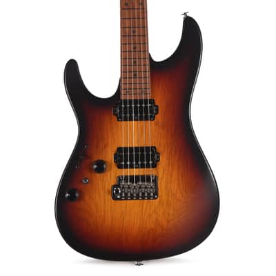 Ibanez AZ2402L Prestige Tri Fade Burst Flat image 2