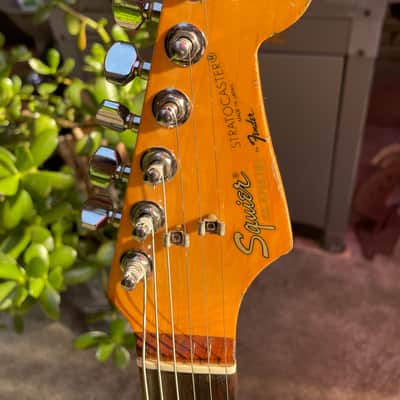 Fender Squier Stratocaster Made In Japan MIJ Stratocaster 1987 E series stunner image 17