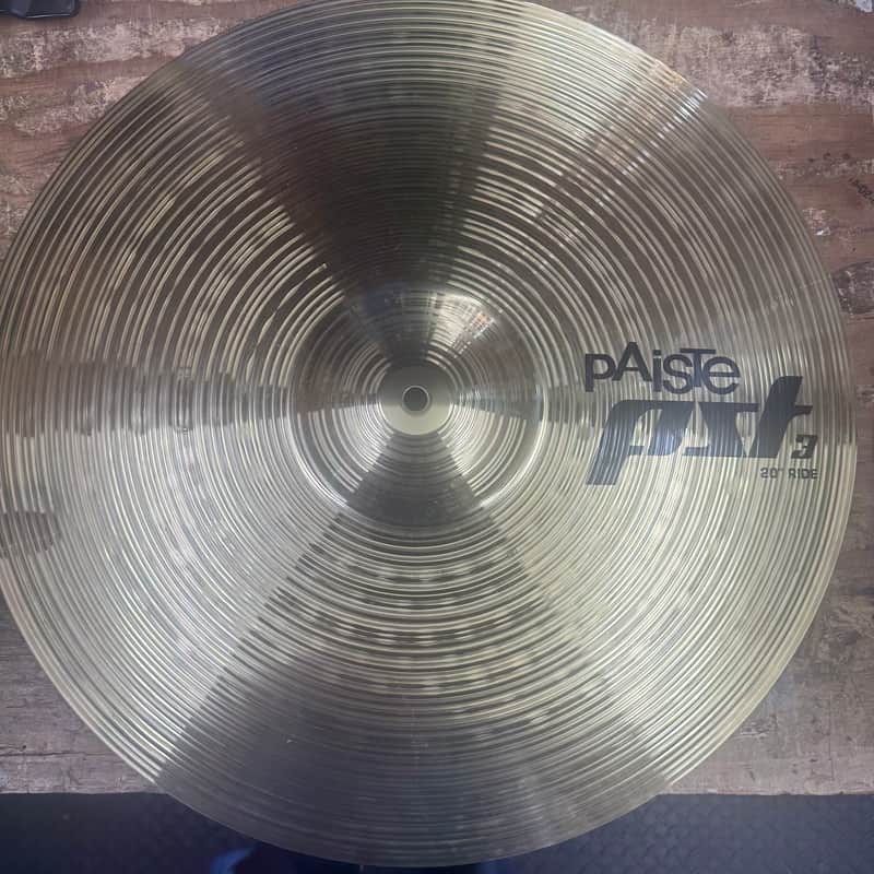 Paiste 20" PST 3 Ride Cymbal 2005 - Present - Traditional image 1