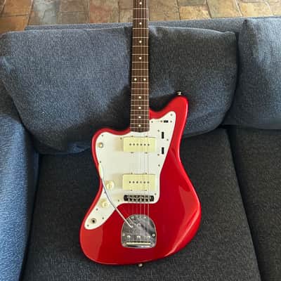 Fender 2019 MIJ Candy Apple Red left handed Jazzmaster 60’s Traditional 2019 - Candy Apple Red image 4