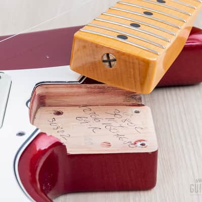 2020 Fender Custom Shop Limited Edition 1969 Stratocaster Journeyman Relic Aged Firemist Red w/ Case, COA, Tags image 17