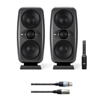 IK Multimedia iLoud MTM MKII Pair Bundle - Black - inkl. 2x Cordial EM 10 FM - Bundle Set image 9