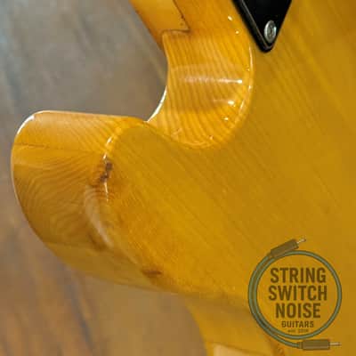 Fender Telecaster, ‘72, Natural Blonde, Black Guard, Ashwood, 1997 image 16