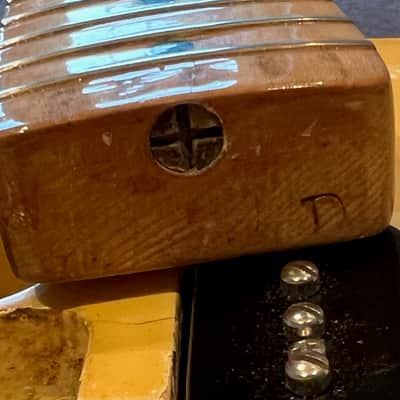 Fender Fender Telecaster or Esquire Neck 1952 Blackguard with Original Tuners 1952 image 6