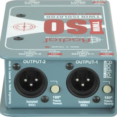 Radial TWIN ISO Passive Line-Level Isolator (Standard) image 3
