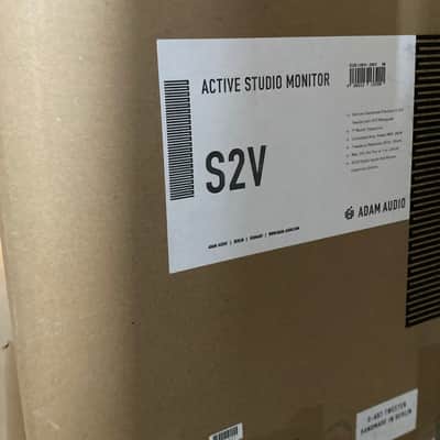 ADAM Audio S2V Premium 2-Way Active Nearfield Studio Monitor (Pair) 2010s - Black image 6
