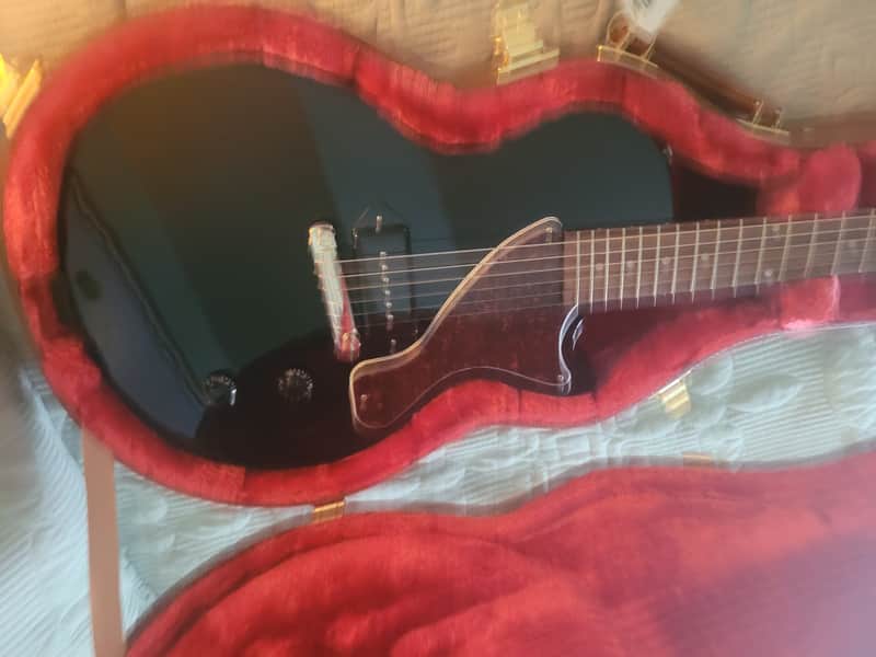 Gibson Les Paul Junior 2024 - Ebony/ Tortise image 1