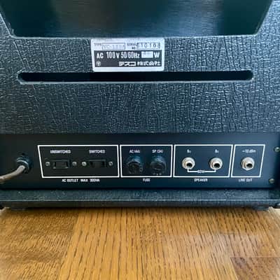 Teisco Vocal 120 five channel mixer with spring reverb - Black tolex image 2