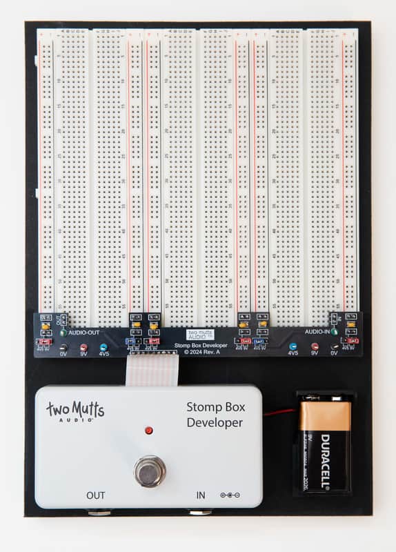 Stomp Box Developer DIY guitar effects breadboard prototyping platform image 1