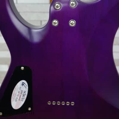 Schecter C-1 Standard Plus - Transparent Purple Burst image 12
