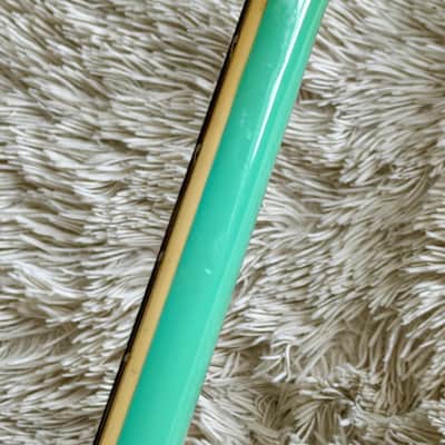 1996 Epiphone Casino Reissue MIK Turquoise Electric Guitar image 21