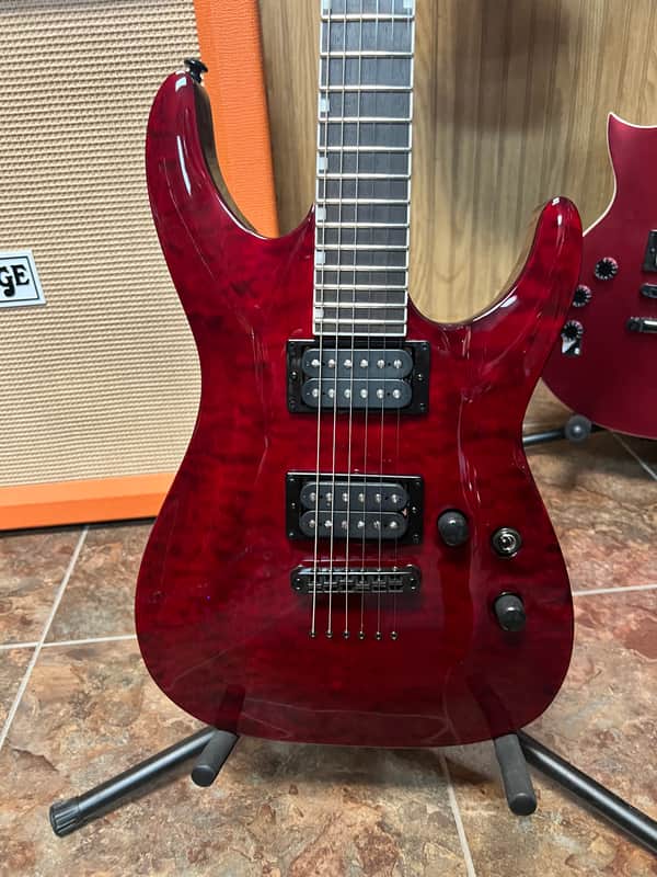 ESP LTD MH 100 QM NT | Reverb