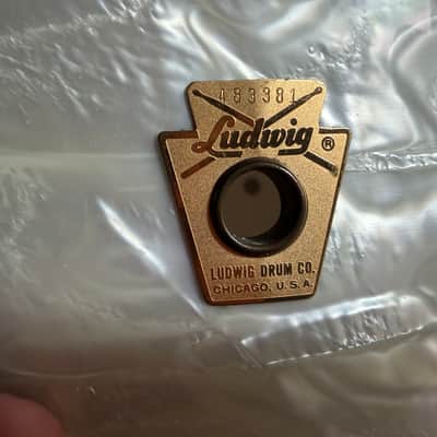 Ludwig Club Date 12/14/20 1967 Keystone White Marine Pearl image 14