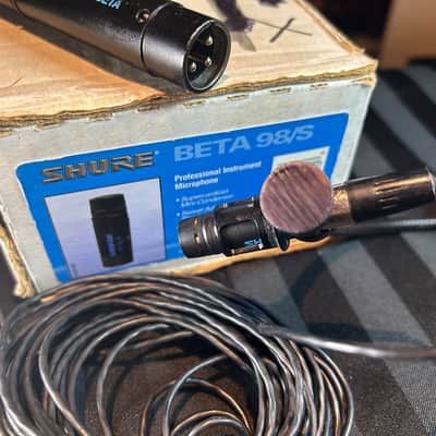 Shure Beta 98S Cardioid Small Diaphragm Condenser Microphone 2003 - Present - Black image 2
