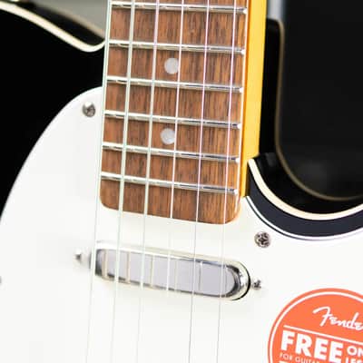 Squier Classic Vibe Baritone Custom Telecaster Electric Guitar - Black image 8