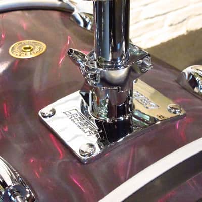 Gretsch USA Custom Series 3pc Drum Set 20" 12" 14" Peacock Satin Flame image 8