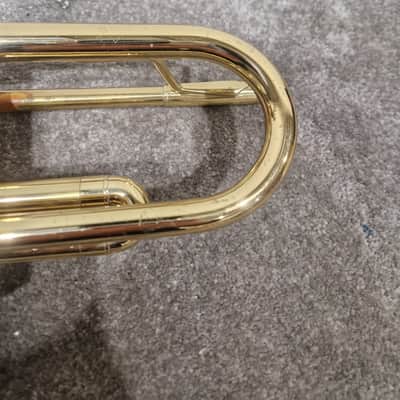 Elkhart Series 2 Vintage Brass Trumpet - Well-Preserved Craftsmanship - Good w/ Hard Case image 5