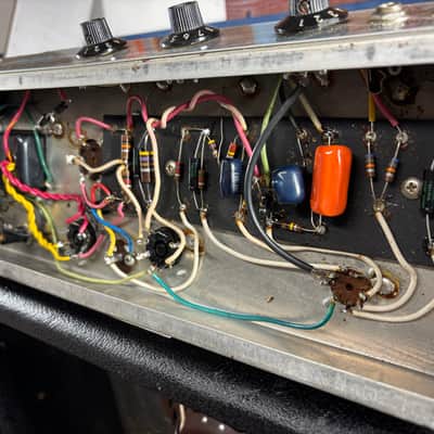 Fender Champ 6-Watt 1x8" Guitar Combo 1974 with Fat Jimmy Speaker image 10