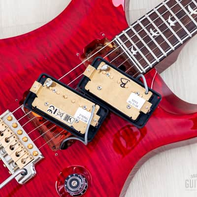 2015 Paul Reed Smith 30th Anniversary Custom 24 Trem 10 Top Scarlet Red w/ Case, Hangtags image 18