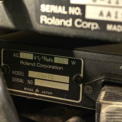 Roland Guitar Synth Package - U110 w/4 modules, GM70, DoD 240 Mixer and custom road case/cables image 7