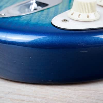 Fender Limited Edition ST-62 FMT Stratocaster Reissue MIJ 2013 Blue Flame Japan w/ Bag image 5