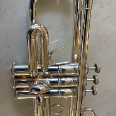 Beautiful Bach 180S37 Stradivarius Series Bb Trumpet 2016 - Silver-Plated image 5