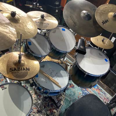 David Garibaldi’s Tower of Power, 2009 Yamaha Phoenix PHX 5-Piece Drum Set, Complete Rack and Hardware, Signed, Extras, Authenticated! image 14