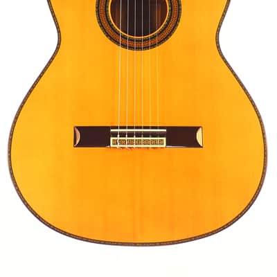 Manuel Contreras double top 1985 - impressive sounding classical guitar + check video! image 2
