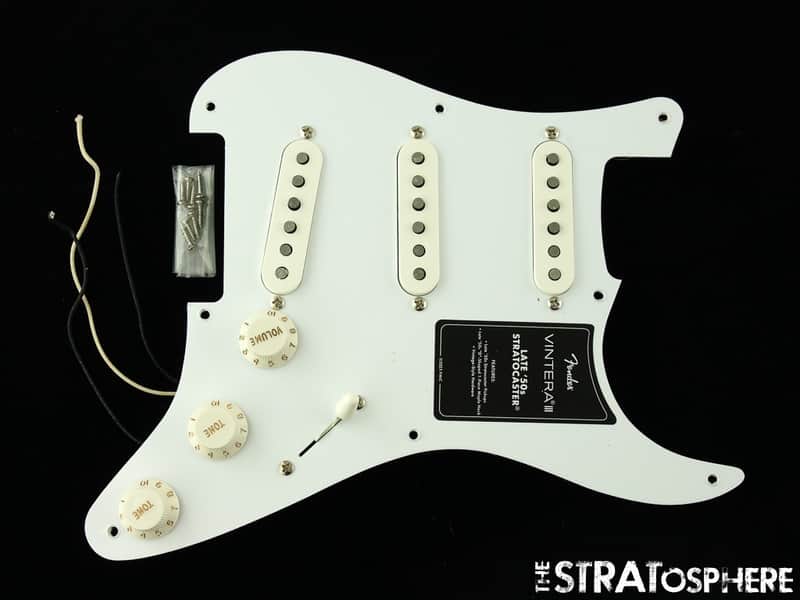 Fender Vintera III Late 50s Stratocaster LOADED PICKGUARD, Late 50s, PU's Strat! image 1