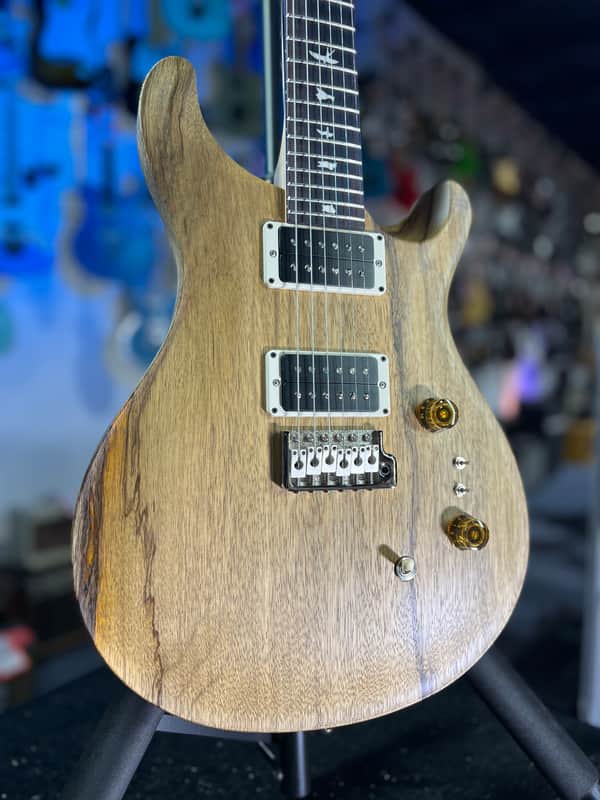 PRS Limited-Edition CE 24-08 Black Limba Electric Guitar - Satin Natural, with PRS Bag, 419 image 1