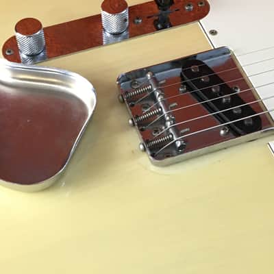 LEFTY! Vintage Early 1973 Original Fender USA Telecaster Ash Body Blonde Relic 1 Piece Maple Neck 7.6 lb HSC image 10
