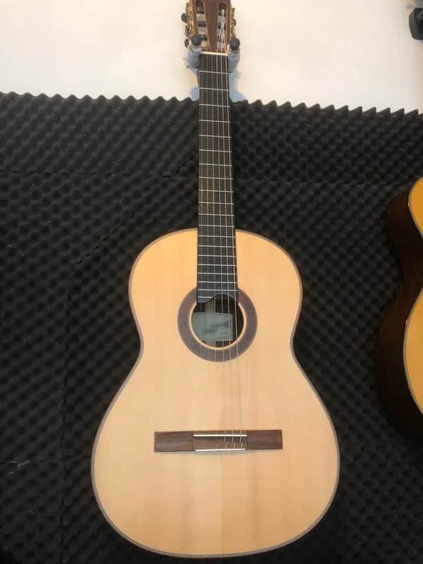 left handed, lefty Classical guitar, Hanika image 1