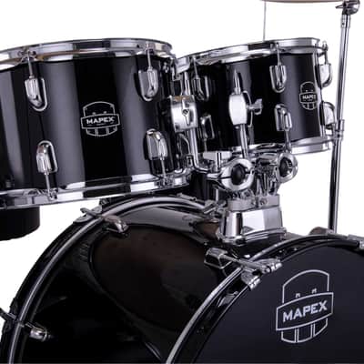 Mapex Drum Kit Comet Series Rock Fusion Dark Black CM5294FTC-DK image 7