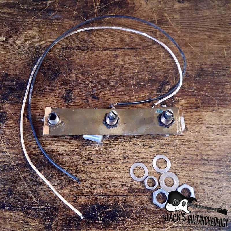 Framus Star Bass Wiring Harness (Pots, Cap, Jack) (1960s) image 1